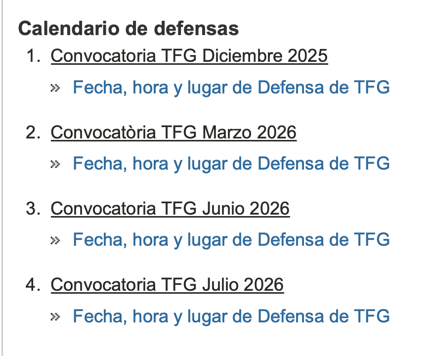 ¿Vas a hacer el TFG en la UV? Estas son 5 cosas que necesitas saber. Psicología UV TFG