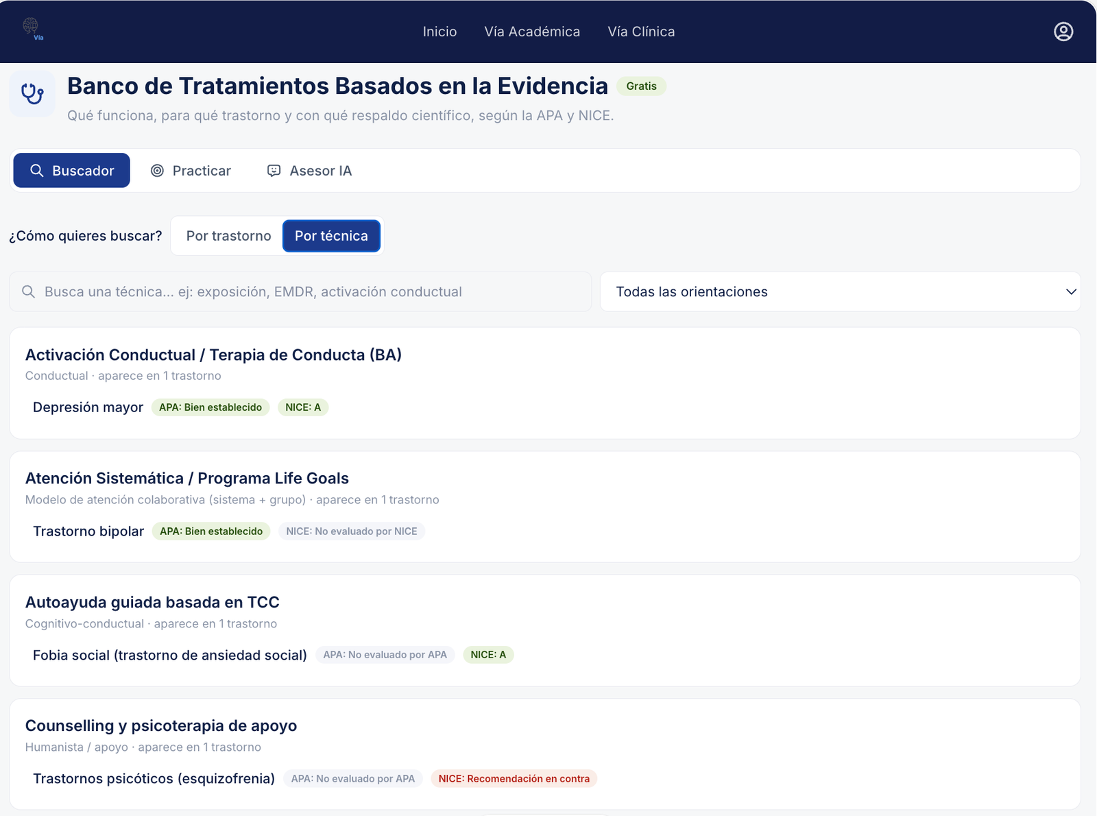 Captura de la herramienta